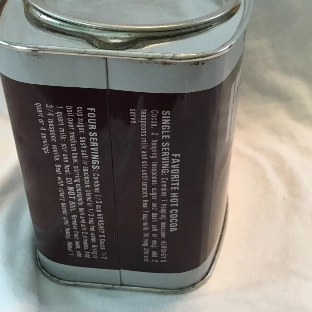 Hershey’s Cocoa Vintage Tin, 1 lb, 16 oz